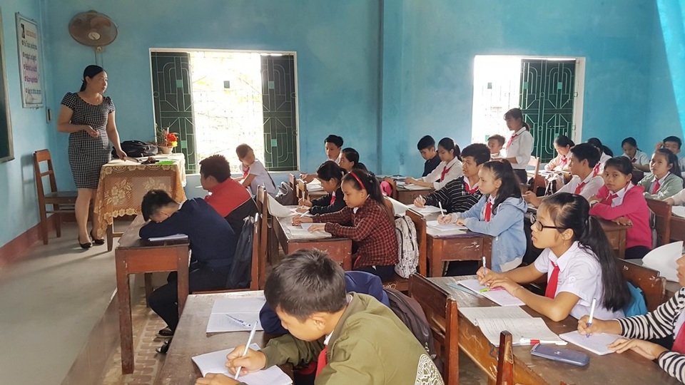 Thừa Thiên Huế: Giảm tình trạng học sinh cấp 2 bỏ học sau Tết đi làm - 1
Số lượng học sinh cấp 2 bỏ học sau Tết giảm.