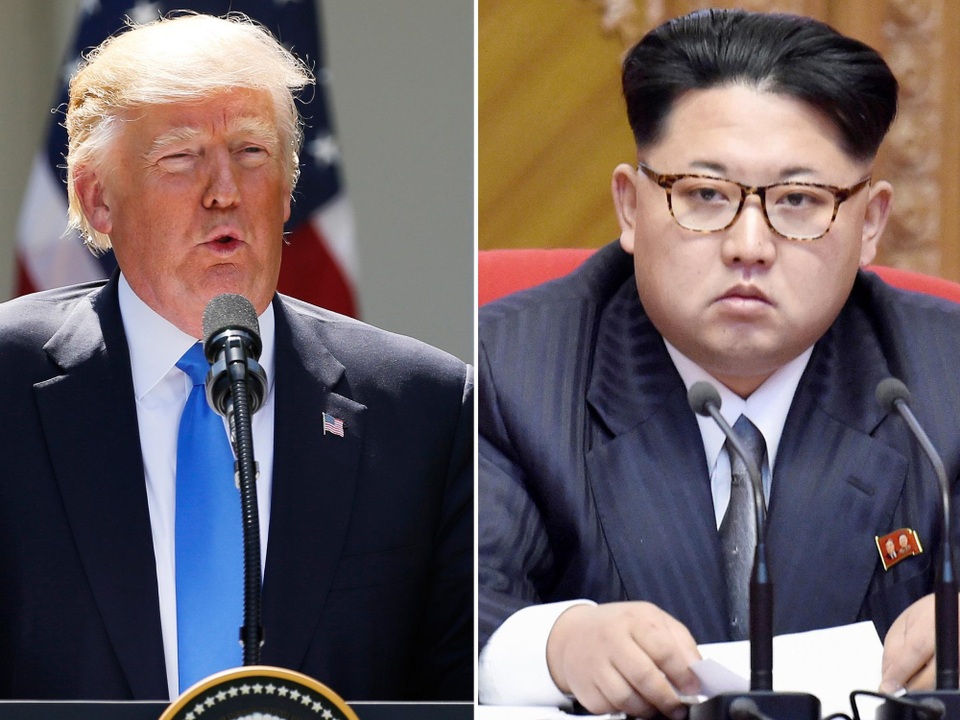Thách thức của Nhà Trắng trước cuộc đàm phán "cân não" với Triều Tiên - 1
Tổng thống Mỹ Donald Trump và nhà lãnh đạo Triều Tiên Kim Jong-un dự kiến gặp nhau vào tháng 5 tới (Ảnh: AP)