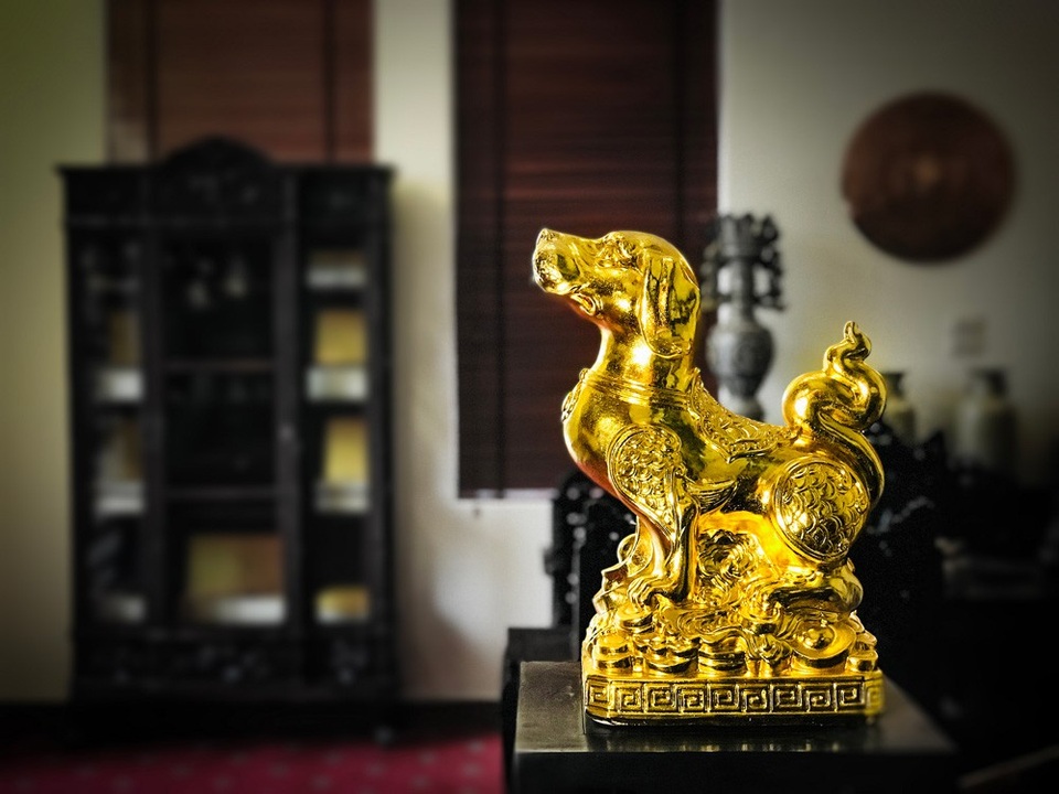 Kỳ Linh Mậu Tuất 2018 là "Linh vật hóa thân" - 4 Kỳ Linh Mậu Tuất 2018 cũng có phiên bản Hoàng Kim đặc biệt với toàn thân dát vàng ròng.