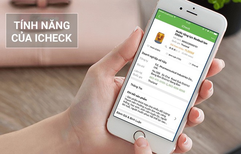 Cách thức hàng giả, hàng nhái “qua mặt” người tiêu dùng Việt - 2 Ứng dụng di động iCheck Scanner giúp người tiêu dùng yên tâm mua sắm