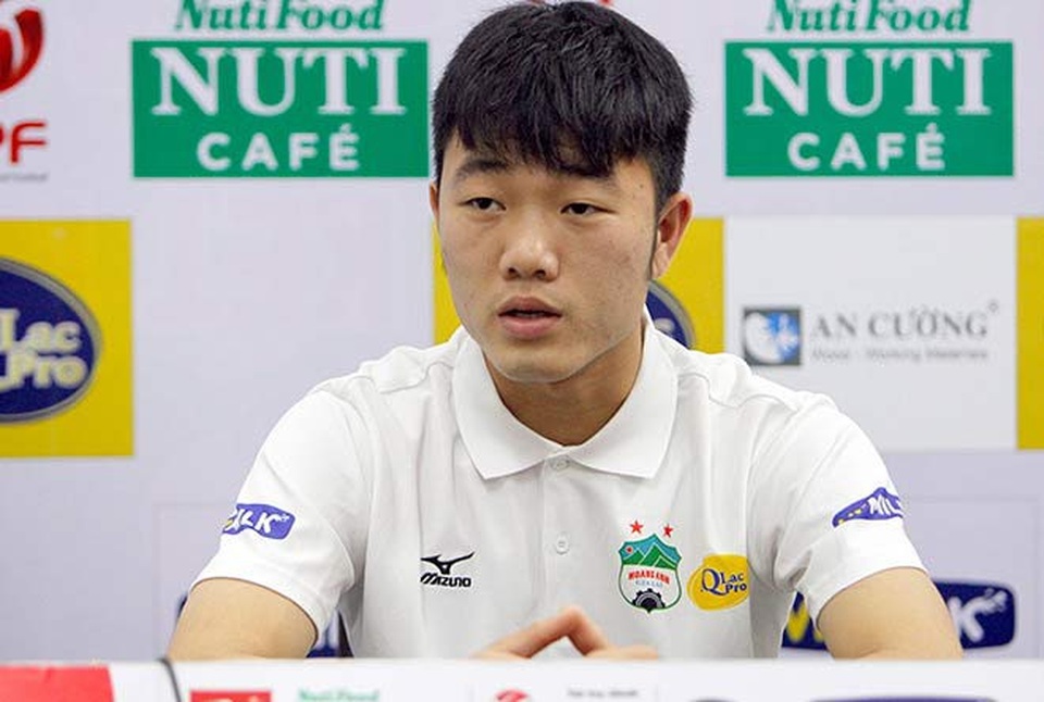Xuân Trường phủ nhận chuyện bị kiệt sức trước trận gặp Nam Định - 1
Xuân Trường khẳng định anh đủ thể lực để đá vòng 4 V-League