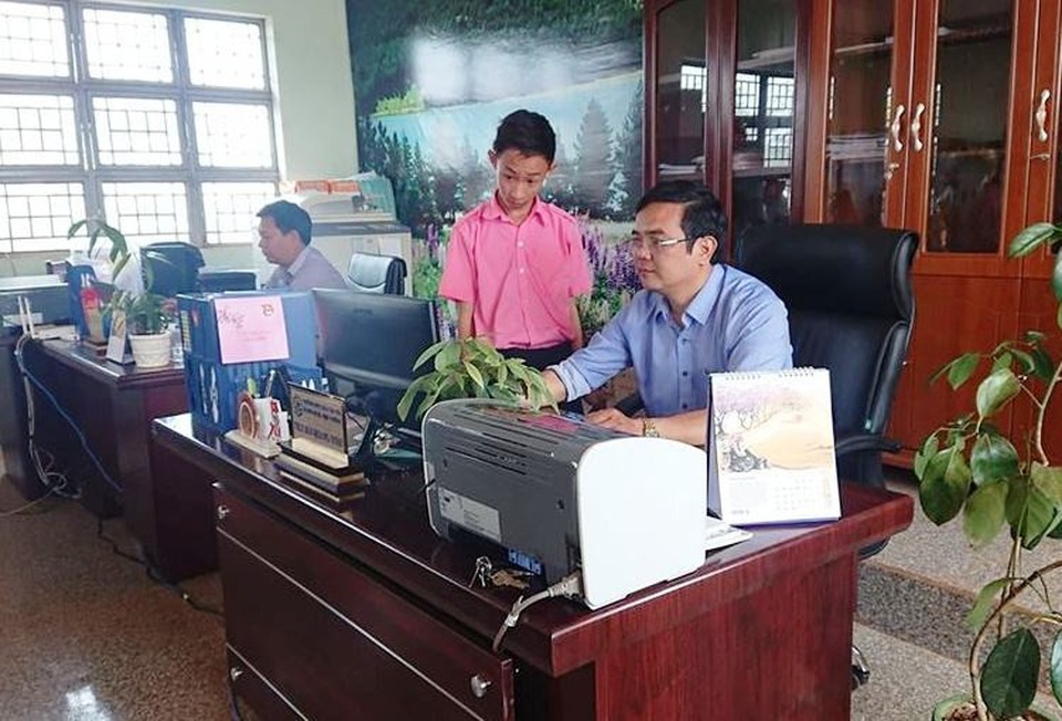 Thầy cô thuyết phục học sinh tự nguyện bỏ game - 3 Hình ảnh em Trần Minh Đông cung cấp nick game cho nhà trường hủy