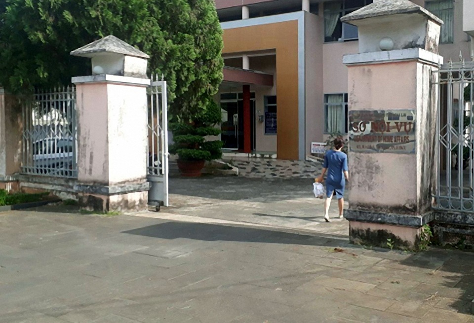 Buộc thôi việc hai cán bộ Sở Nội vụ tự ý bỏ nhiệm sở - 1 Trụ sở Sở Nội vụ Gia Lai