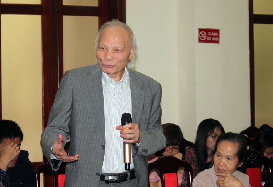 Chuyên gia ủng hộ Hà Nội "nói không" với ODA làm đường sắt - 1 GS Nguyễn Mại - Chủ tịch Hiệp hội doanh nghiệp đầu tư nước ngoài.