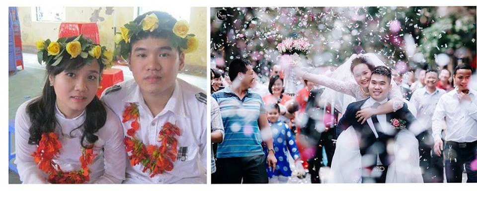 Chuyện tình yêu 8 năm của cặp đôi Bắc Giang cách nhà nhau 300m - 2 Chuyện tình yêu 8 năm của cặp đôi Bắc Giang cách nhà nhau 300m - 2