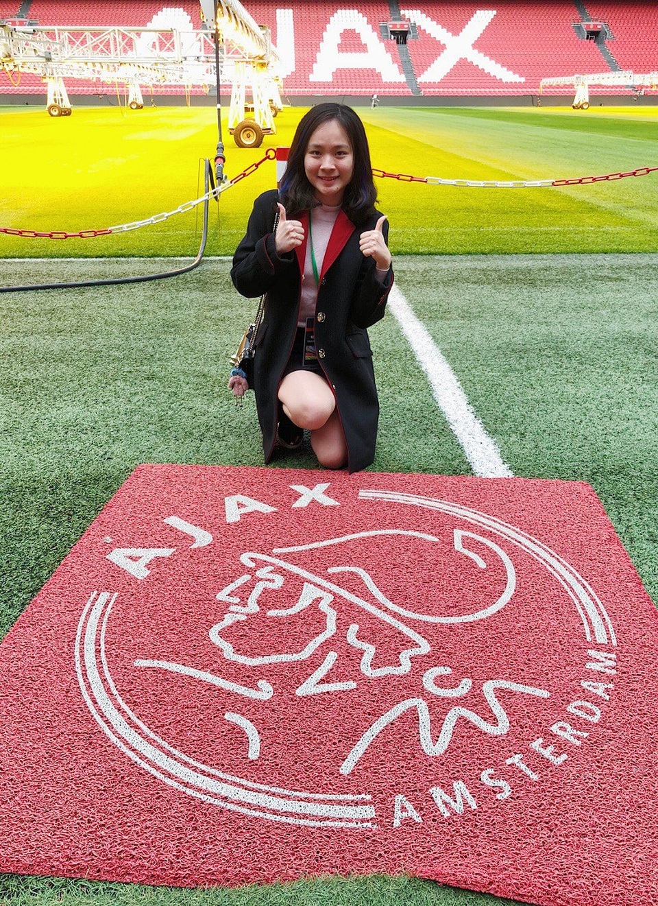 Nữ du học sinh “dành cả thanh xuân” để khám phá các sân bóng nổi tiếng - 3 Amsterdam Arena - Ajax 2018 (Hà Lan)