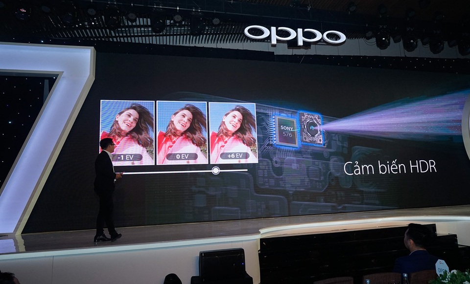 Oppo F7 "tai thỏ" với camera trước 25MP có giá gần 8 triệu đồng tại Việt Nam - 2 Đại diện hãng nói về cảm biến HDR