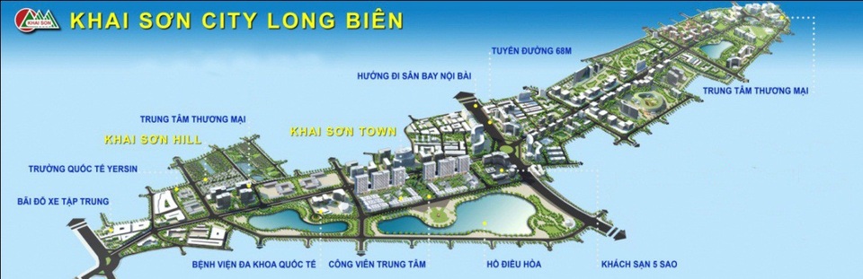 Khai Sơn City – thành phố bên sông Hồng: Một bước chân, ngàn tiện ích - 1 Khai Sơn City sở hữu quy mô lên tới hơn 180ha, mang đến thị trường nhiều loại hình sản phẩm cao cấp.