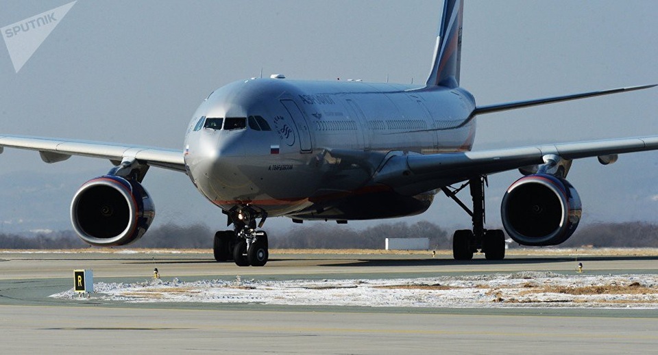 
Một máy bay của hãng hàng không Nga Aeroflot (Ảnh: Sputnik)
