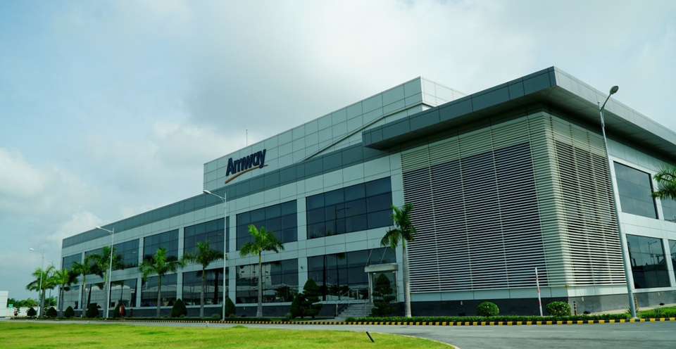 Amway Việt Nam lần thứ 4 nhận giải thưởng Rồng vàng 2017-2018 - 2
Nhà máy Amway tại Bình Dương