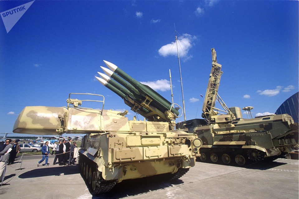 Hệ thống Buk-M1 (Ảnh: Sputnik)