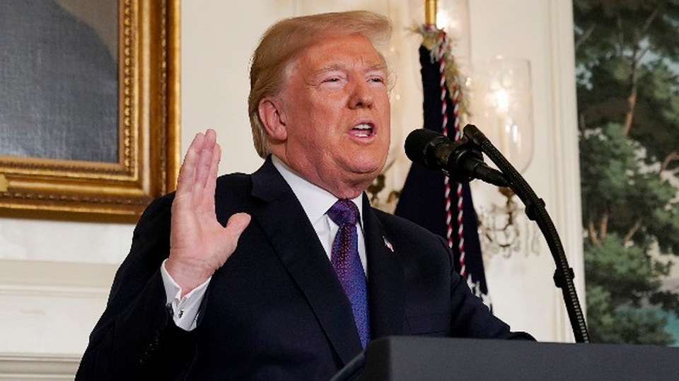 Báo Mỹ: Ông Trump từng có ý định không kích căn cứ Nga ở Syria - 1
Tổng thống Mỹ Donald Trump (Ảnh: Reuters)