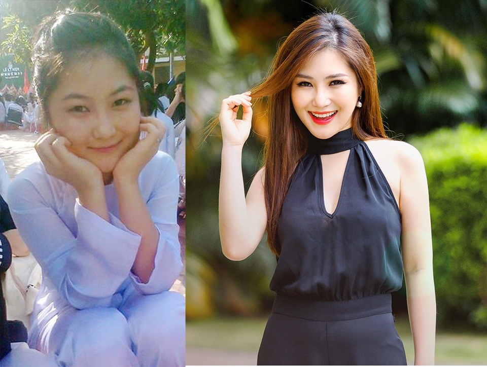Ngỡ ngàng với ảnh thời "nhất quỷ nhì ma..." của sao Việt đình đám - 8 Ca sĩ Hương Tràm đã có nét đáng yêu từ thời còn cắp sách đến trường. Nhan sắc Quán quân Giọng hát Việt 2012 trở nên sắc nét hơn khi trưởng thành. Duy chỉ có nụ cười và ánh mắt vẫn có nhiều sự tương đồng.