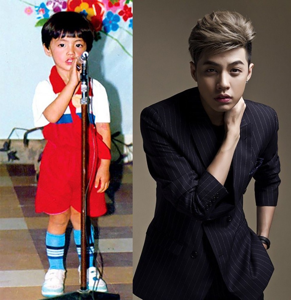 Ngỡ ngàng với ảnh thời "nhất quỷ nhì ma..." của sao Việt đình đám - 12 Nam ca sĩ Noo Phước Thịnh ấn tượng với ảnh môi son – má hồng phúng phính khi biểu diễn ca nhạc thời còn bé. Hiện tại Noo Phước Thịnh ngày càng điển trai và thu hút, nhưng vẫn “thấp thoáng” nét đẹp có phần mềm mại của mình.
