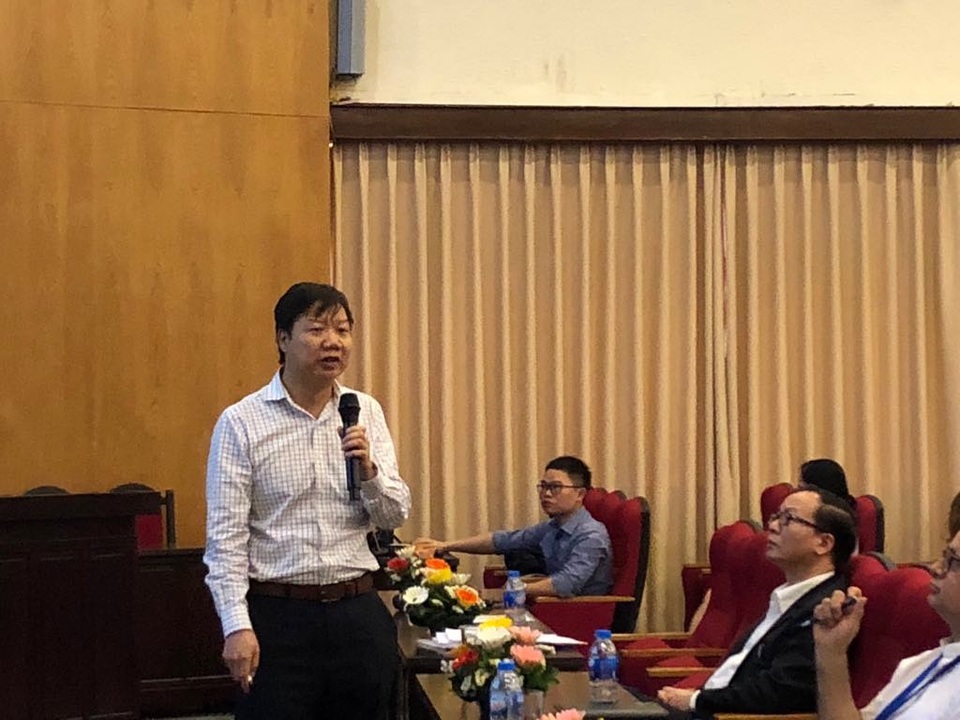 Đã có vắc xin 5 trong 1 mới thay thế Quinvaxem trong tiêm chủng mở rộng - 1 PGS.TS Trần Như Dương cho biết vắc xin mới được lựa chọn được sử dụng phổ biến, an toàn trên thế giới, với hơn 400 triệu liều ở hơn 43 quốc gia. Ảnh: H.Hải