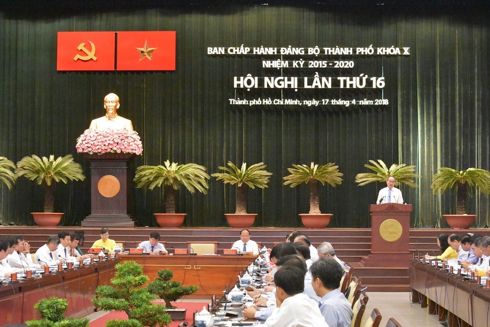Bí thư Nguyễn Thiện Nhân: Tháng 6 phải công bố xếp hạng chung cư an toàn - 2 TPHCM còn nhiều thách thức để hoàn thành nhiệm vụ kinh tế - xã hội năm 2018