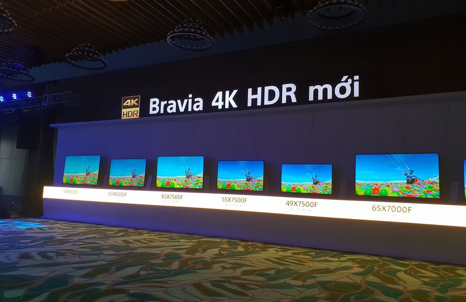 Loạt Bravia 4K mới