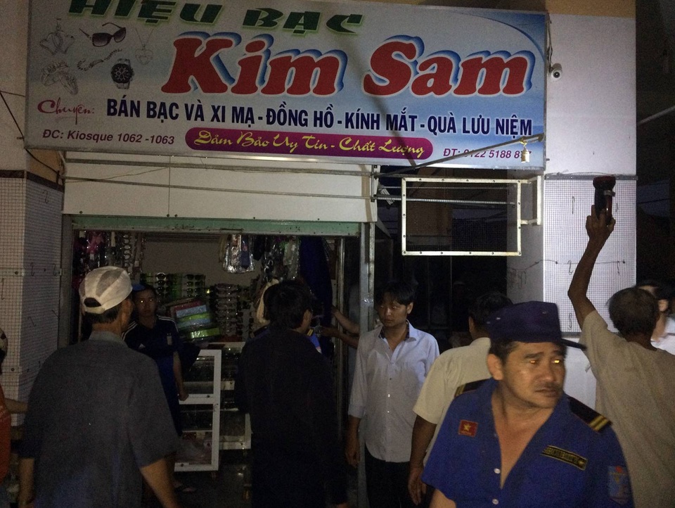  Ki-ốt xảy ra cháy