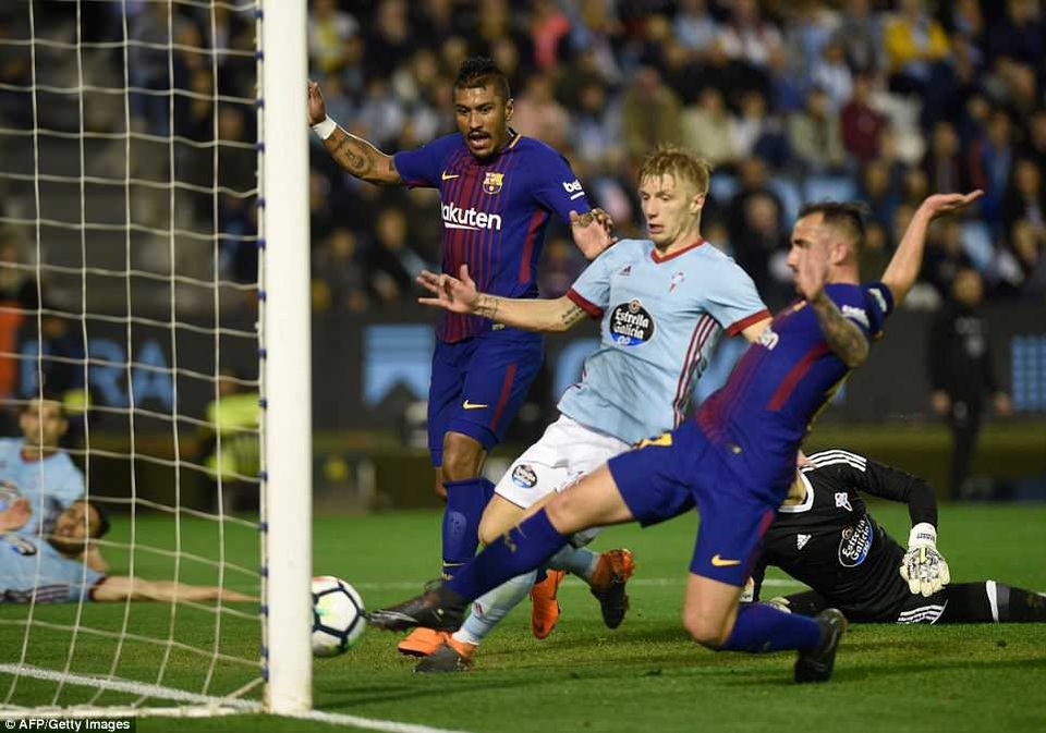 Chơi thiếu người, Barcelona hòa thất vọng Celta Vigo - 2
Celta Vigo đã gây ra quá nhiều khó khăn cho Barcleona tại Balaidos