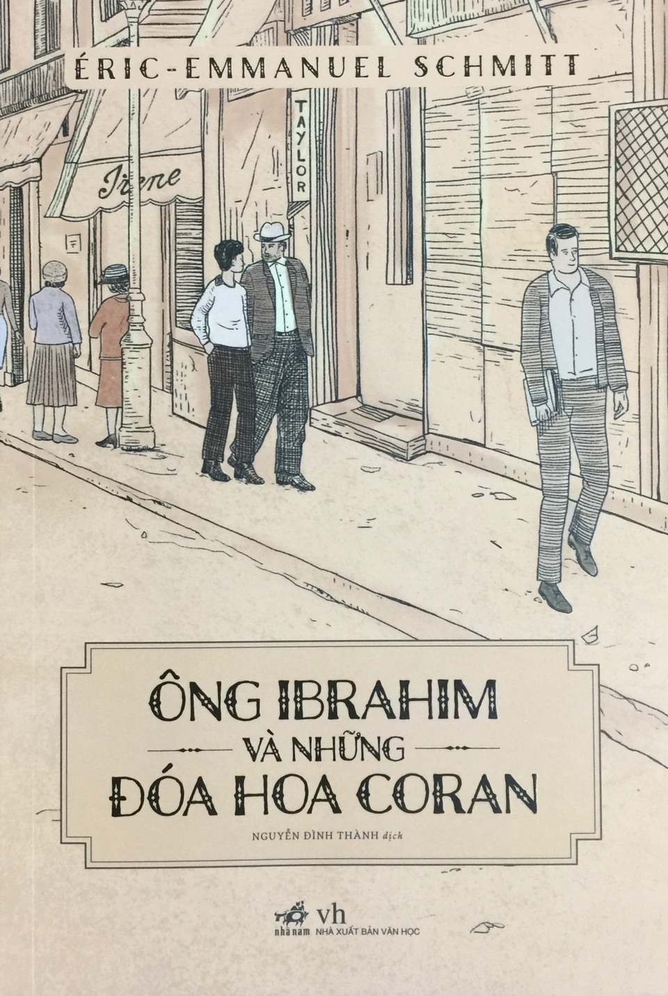 “Ông Ibrahim và những đóa hoa Coran” - cuốn sách ngợi ca tình bác ái - 1 Bìa cuốn sách “Ông Ibrahim và những đóa hoa Coran”.
