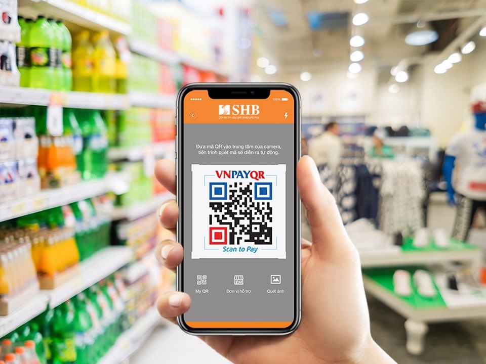 Quét QRPAY, đón "bão" quà tặng cùng SHB - 1 Quét QRPAY, đón "bão" quà tặng cùng SHB - 1