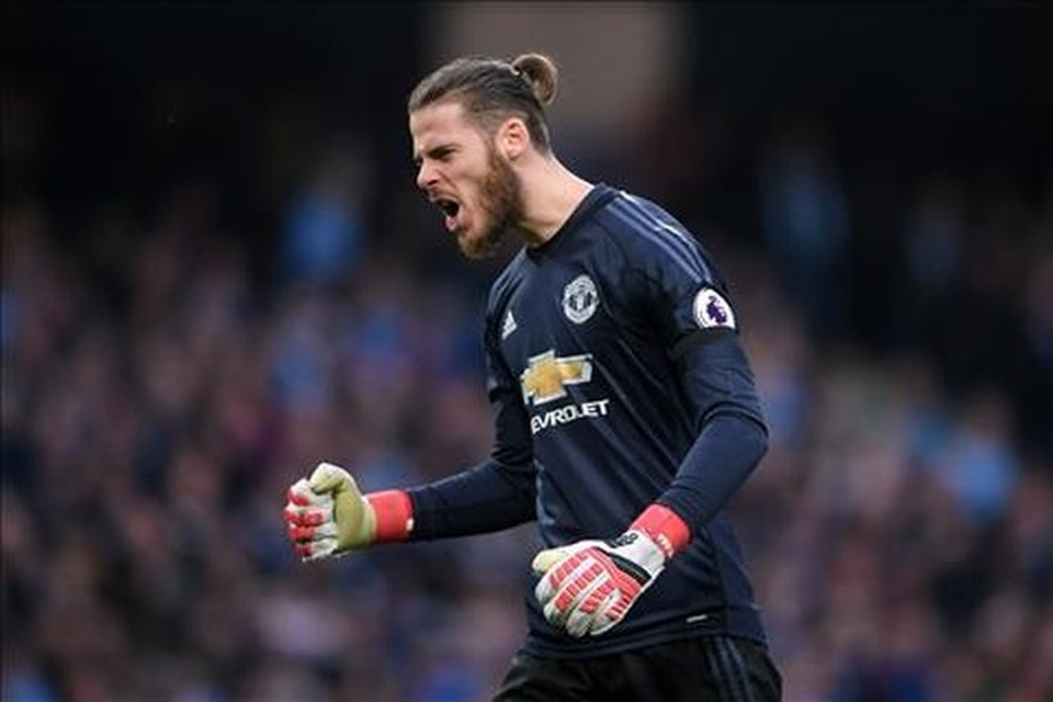 Công bố đội hình tiêu biểu Premier League mùa giải 2017/18 - 1 De Gea vẫn là chốt chặn tin cậy trong khung gỗ của MU