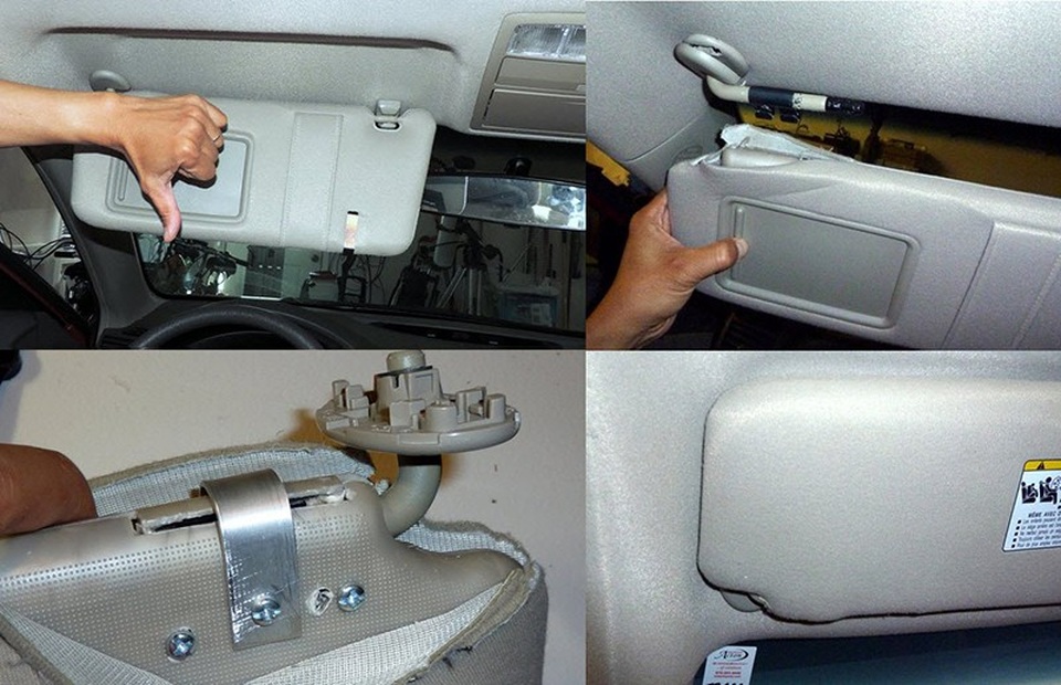 Toyota Việt Nam: Vios dùng tấm che nắng bằng bìa các-tông là đảm bảo tiêu chuẩn - 3
Nếu tấm che nắng chỉ bị rách vỏ bọc, trong khi lớp cốt bằng xốp/các-tông/nhựa vẫn còn tốt thì người tiêu dùng có thể chọn cách may lại lớp vỏ bọc bằng nỉ hoặc giả da, với chi phí khá rẻ (100.000 - 150.000 đồng/đôi).
