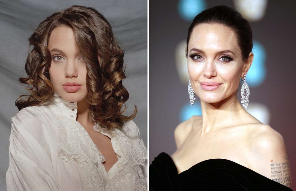Nhan sắc những "Người đẹp nhất thế giới" ngày ấy và bây giờ - 19
Năm 2006, Angelina Jolie nhận danh hiệu Người đẹp nhất thế giới của tạp chí People. Năm 1991, Angelina Jolie là biểu tượng của sự gợi cảm và nóng bỏng (ảnh trái). Còn hiện tại, cô là mẹ đơn thân của 6 đứa con, quật cường, mạnh mẽ và nghị lực chống trọi với bệnh tật.