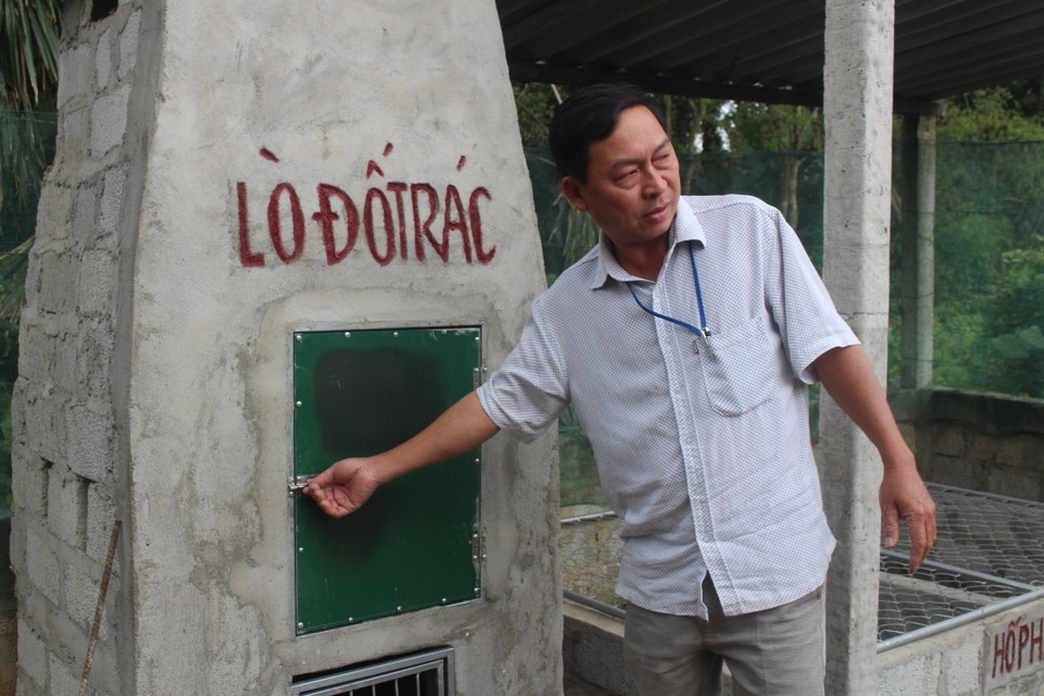 ... và sử dụng lò đốt làm phân bón cho cây trồng