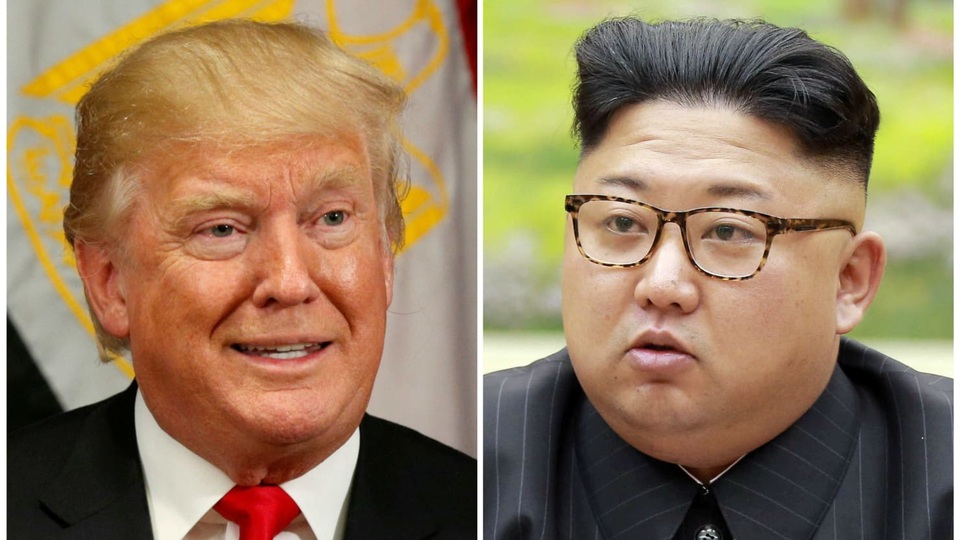 Ông Trump muốn một mình "mặt đối mặt" với nhà lãnh đạo Triều Tiên? - 1
Tổng thống Mỹ Donald Trump (trái) và nhà lãnh đạo Triều Tiên Kim Jong-un (Ảnh: Getty)