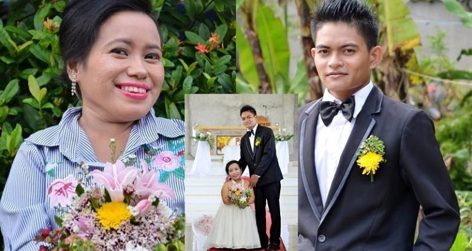 Chuyện tình đẹp như cổ tích của "cặp đũa lệch" khi cô dâu cao chưa tới 1m - 1
Chuyện tình đẹp như cổ tích của cặp đũa lệch người Philippines
