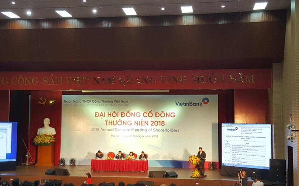 VietinBank sẽ tìm hiểu ngân hàng khác để thay thế PGBank - 1
Cổ đông VietinBank đã thông qua việc dừng giao dịch sáp nhập với PGBank nhằm tập trung nguồn lực cho chiến lược phát triển trong thời gian tới.