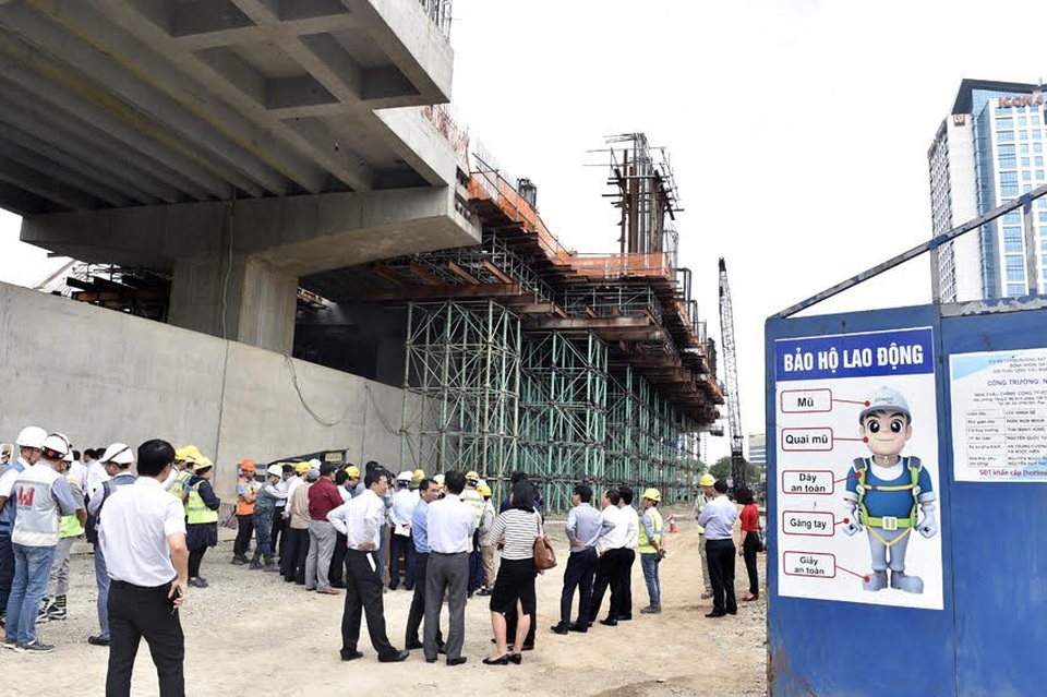Mỗi năm làm được... 1km đường sắt Nhổn - ga Hà Nội (!) - 2 Dự án đường sắt đô thị Nhổn - ga Hà Nội chậm tiến độ nghiêm trọng