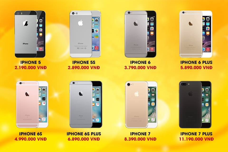 iPhone giảm giá tụt dốc không phanh sau Tết! - 4 Bảng giá iPhone tại Đức Hùng Mobile