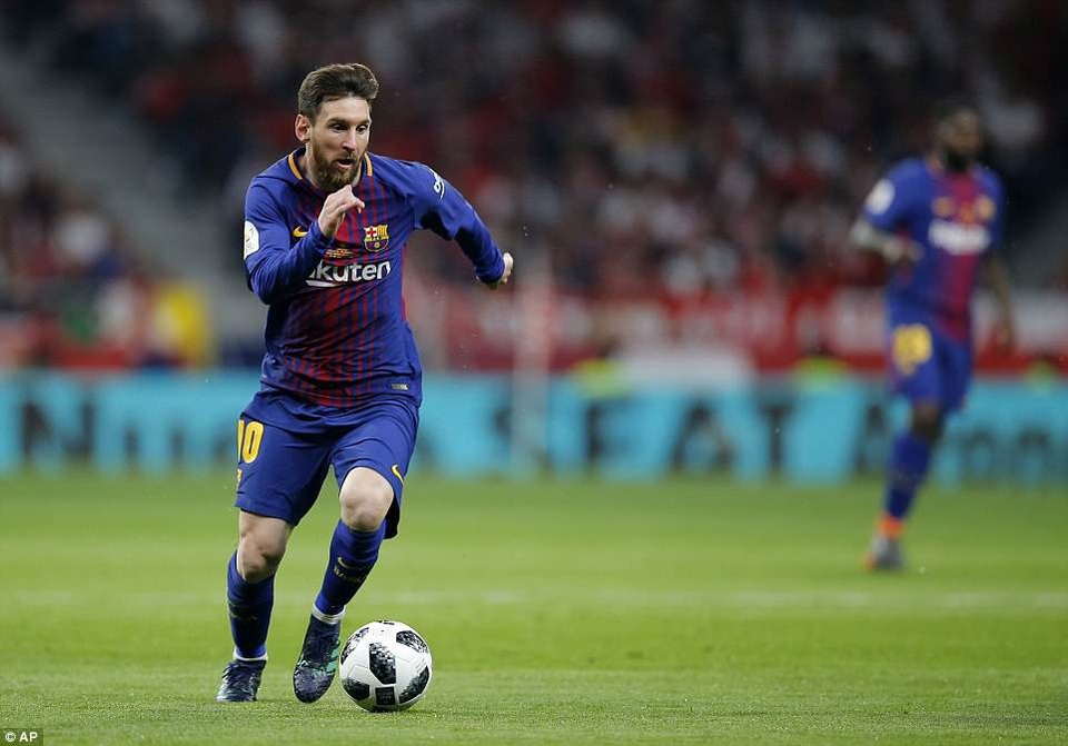 Những khoảnh khắc Barcelona “vùi dập” Sevilla để vô địch Cúp Nhà vua - 7
LIonel Messi đã có một trận đấu đây hiệu quả và sắc sảo