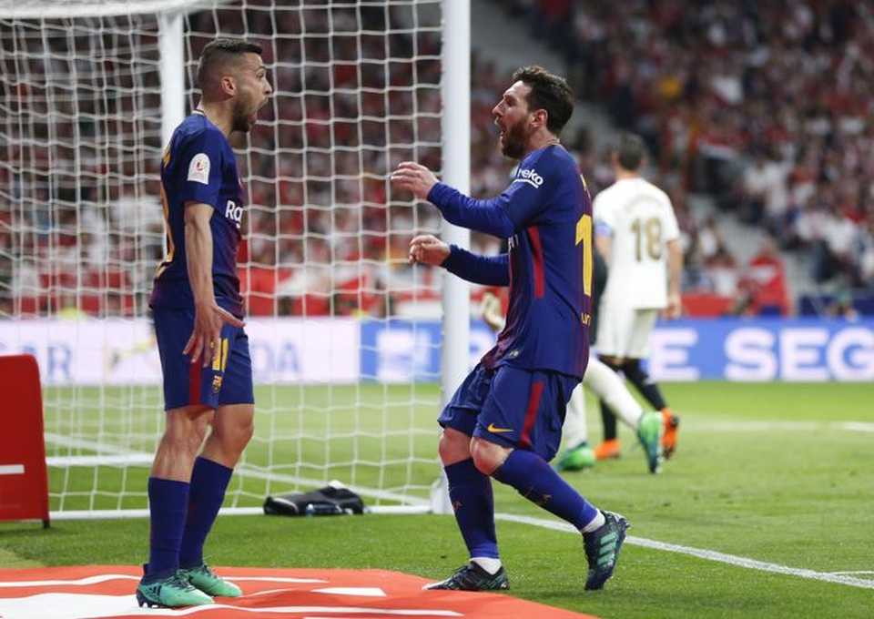 Đại thắng Sevilla 5-0, Barcelona vô địch Cúp Nhà vua lần thứ 30 - 2
Lionel Messi cũng có một trận đấu chói sáng trên sân Metropolitano