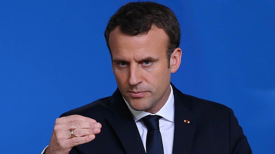 Tổng thống Pháp thuyết phục Mỹ và đồng minh ở lại Syria - 1
Tổng thống Pháp Emmanuel Macron (Ảnh: EPA)