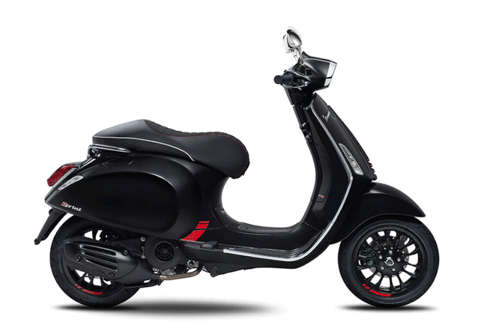Vespa Sprint Carbon có giá từ 76,5 triệu đồng - 1