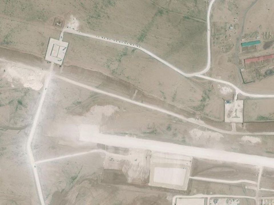 Tàu hàng Nga chở vũ khí tới Syria sau vụ không kích? - 4 Ảnh chụp căn cứ quân sự mới của Mỹ đang xây dựng tại Syria (Ảnh: Almasdar News)