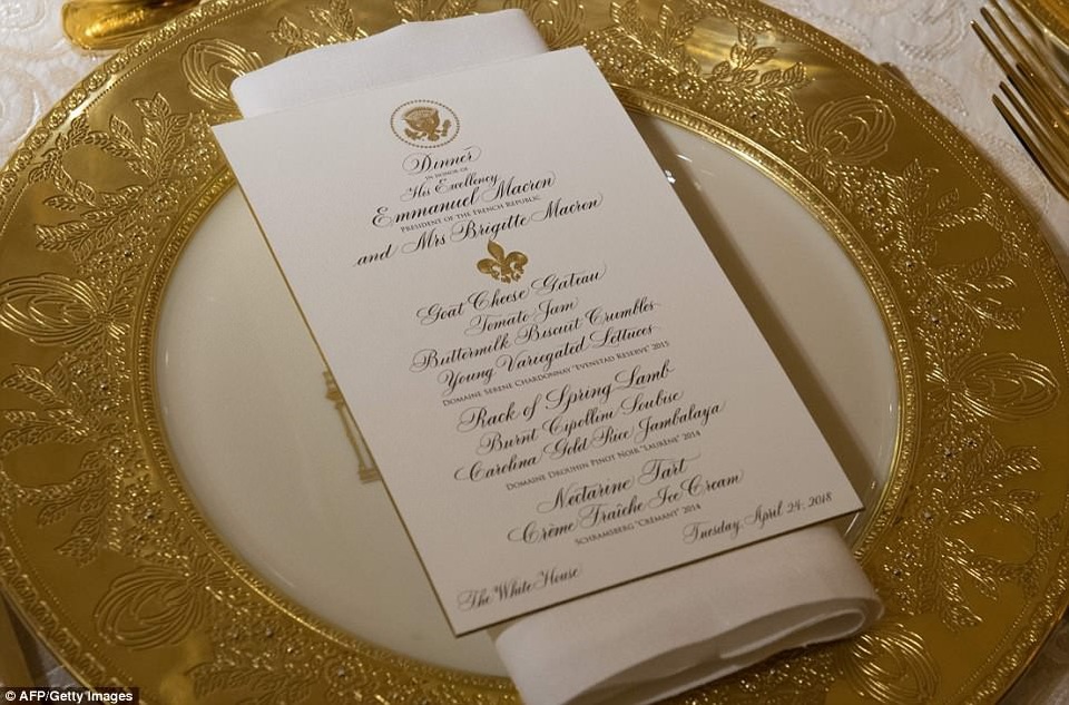 Đệ nhất phu nhân Melania Trump chuẩn bị quốc yến đầu tiên - 9
Theo nguồn tin của Time, thực đơn cho bữa quốc yến dùng nguyên liệu từ chính khu vườn Nhà Trắng. (Ảnh: AFP)