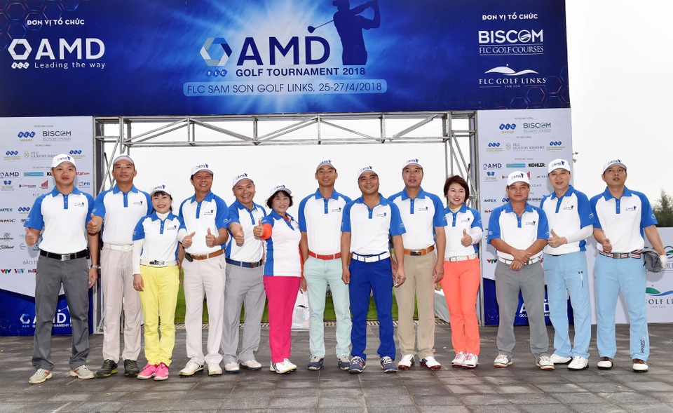 Khai mạc giải FLC AMD Golf Tournament - 3 Khai mạc giải FLC AMD Golf Tournament - 3