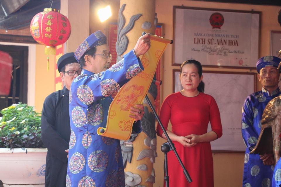 Đồng bào các dân tộc Đắk Lắk trang trọng tổ chức giỗ tổ Hùng Vương - 2 Chúc văn ôn lại lịch sử hào hùng của dân tộc