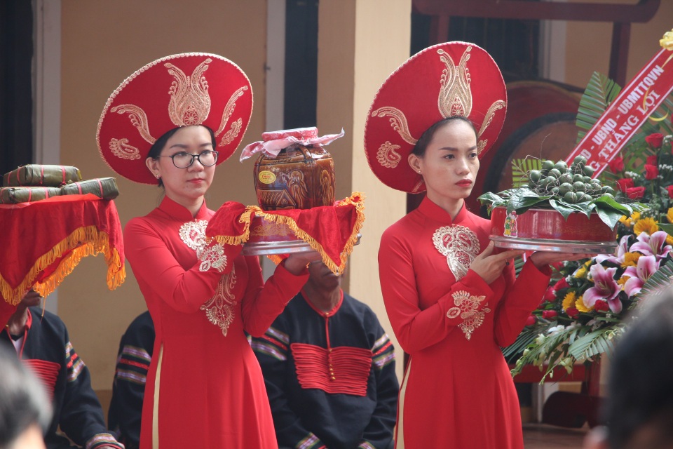 Đồng bào các dân tộc Đắk Lắk trang trọng tổ chức giỗ tổ Hùng Vương - 4 Các lễ vật được dâng tiến Vua Hùng