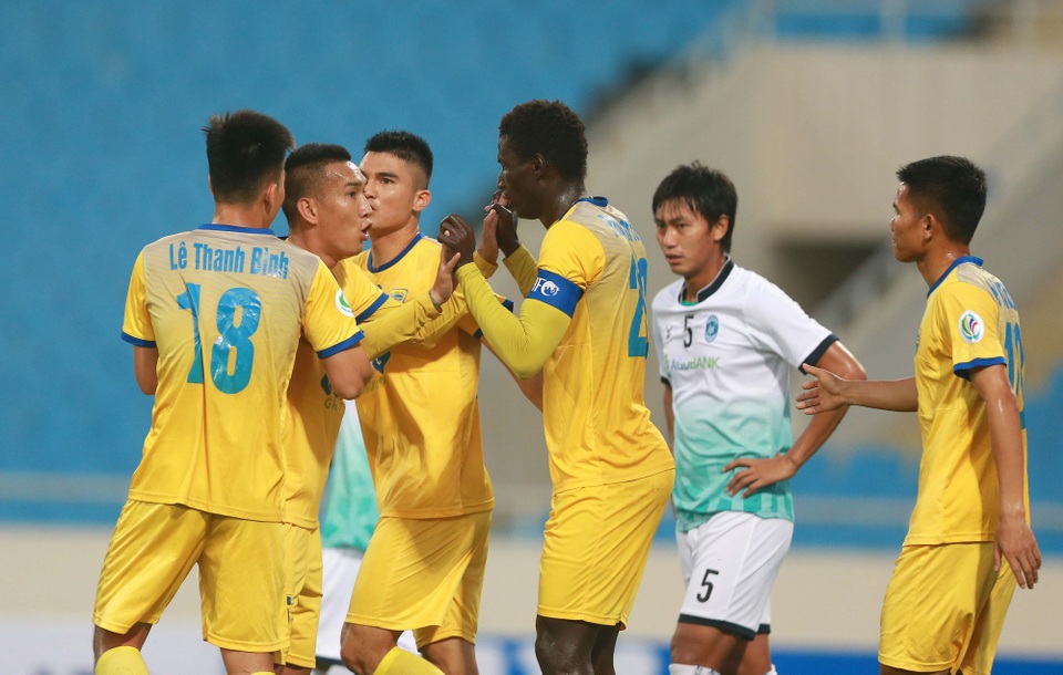 Bùi Tiến Dũng dự bị trong trận đấu FLC Thanh Hoá chia tay AFC Cup - 1
FLC Thanh Hóa chỉ kiếm được trận hòa tại Mỹ Đình - Ảnh: Gia Hưng