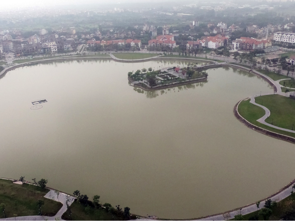 Đầu tháng 5/2018, An Bình City chính thức bàn giao căn hộ - 3 View hồ điều hòa nhìn từ căn hộ của chung cư An Bình City