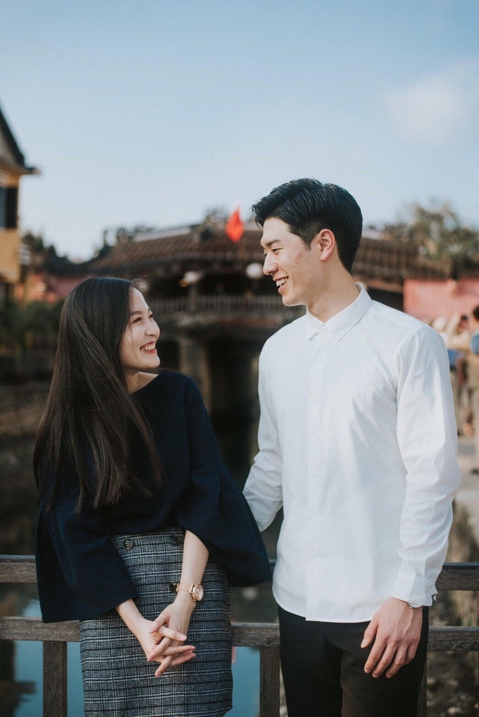 Chuyện tình của Á khôi du học sinh Việt tại Nhật Bản "đốn tim" dân mạng - 2 Huyền Trang có một người chị song sinh nhưng đặc biệt thay khi Rui - một người xa lạ lại có thể phân biệt được họ.