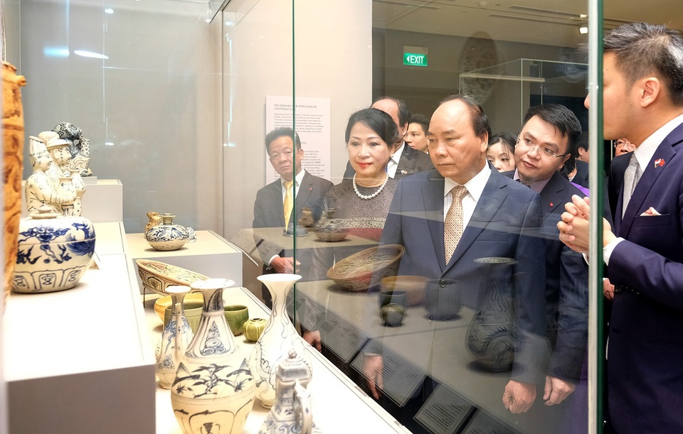 Thủ tướng thăm gian hàng Việt Nam tại Hội chợ FHA 2018 - 5 Thủ tướng thăm Bảo tàng Văn minh Châu Á. Ảnh: VGP/Quang Hiếu