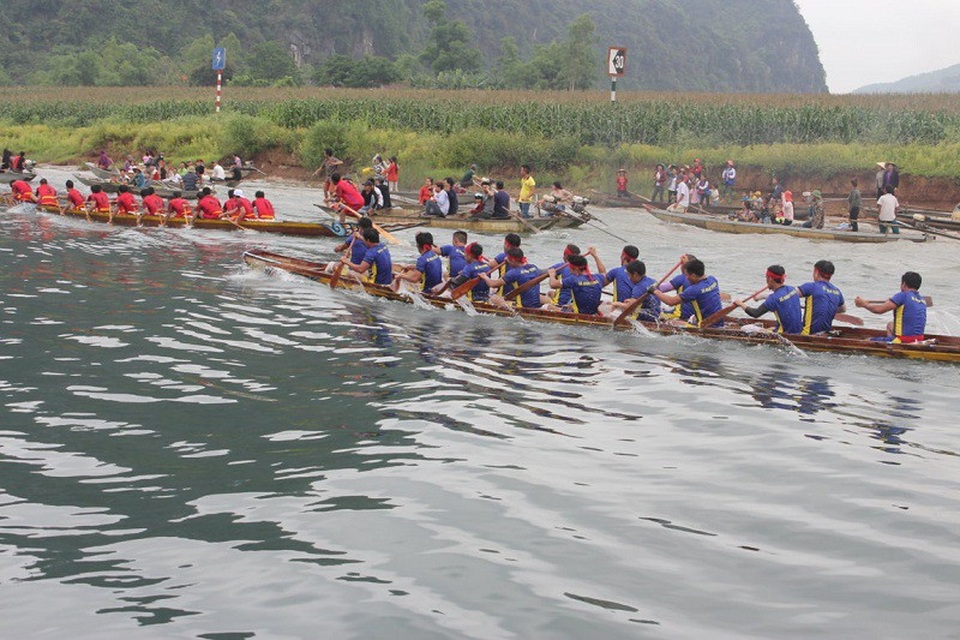 Rộn ràng hội thi cá trắm, đua thuyền ở di sản Phong Nha - Kẻ Bàng - 4