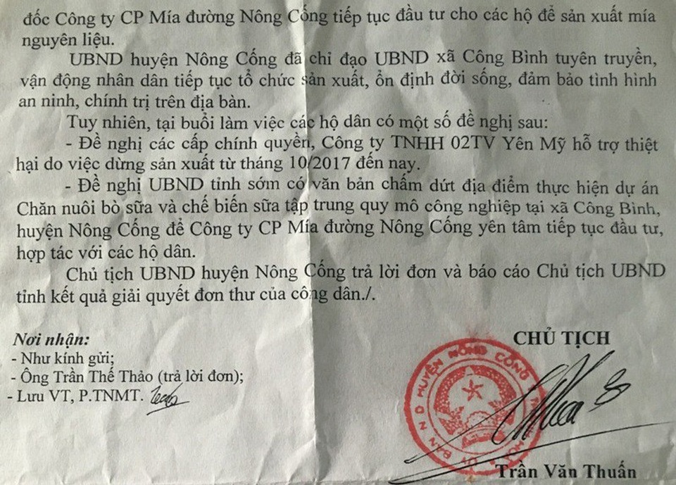 Dự án bò sữa nghìn tỷ: Dân “nhấp nhổm” trên chính mảnh đất của mình! - 10 Không chỉ người dân mà chính quyền địa phương cũng đang gặp khó