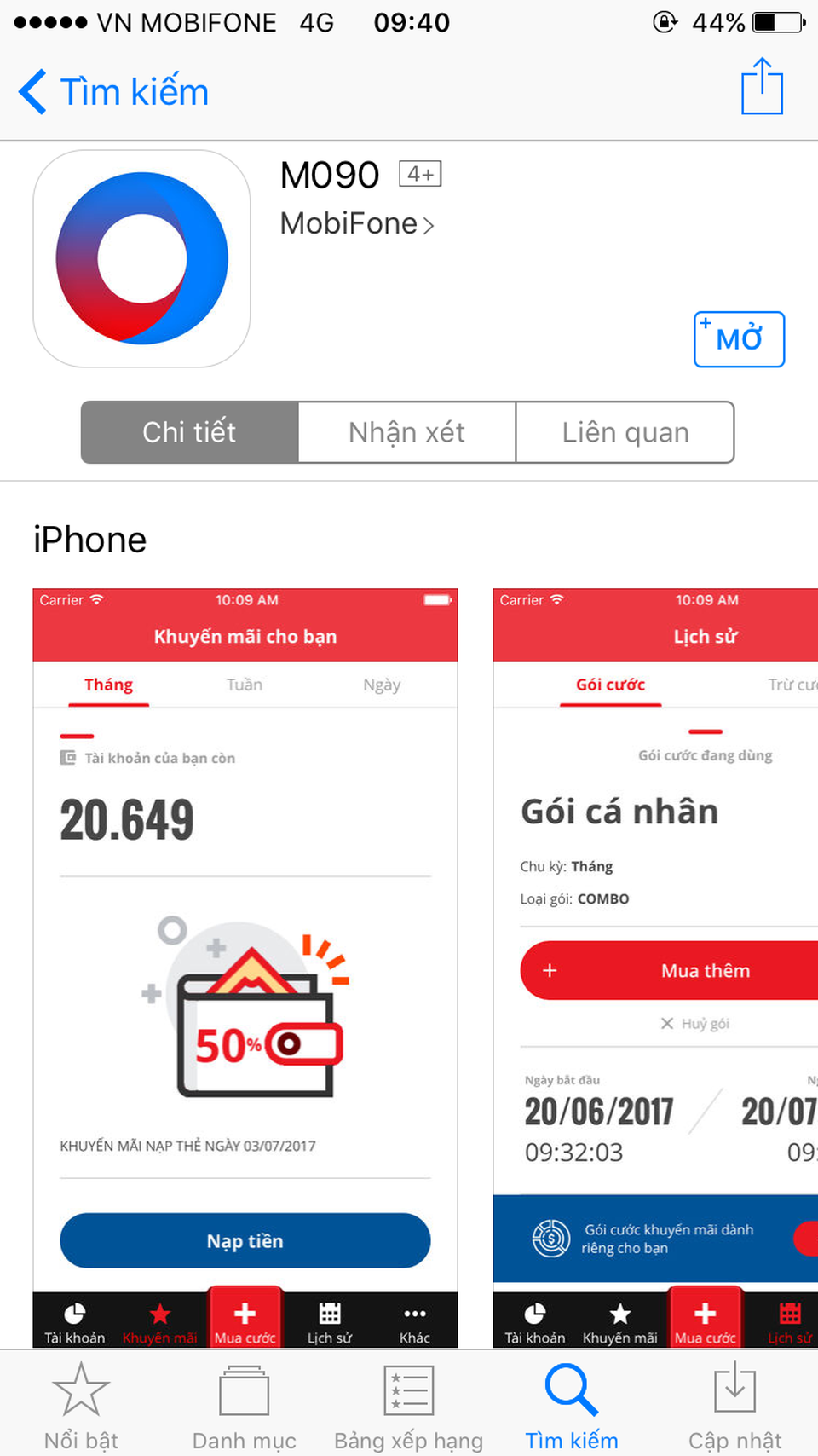 MobiFone cung cấp ứng dụng đăng ký các gói cước siêu tiện lợi - 1 MobiFone cung cấp ứng dụng đăng ký các gói cước siêu tiện lợi - 1